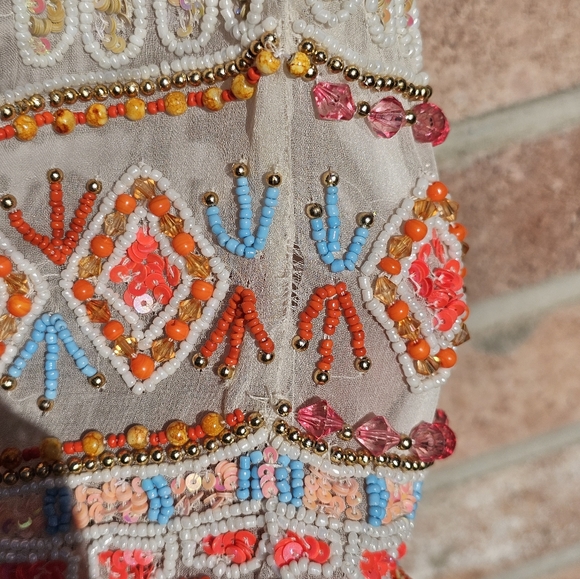 NWT Parker Mariah beaded mini dress - Picture 8 of 13